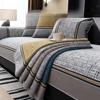 Chenille Sofa Cover for Living Room Non-Slip Tone Texture Sofa Cushion Four Seasons Universal Couch Protector Covers Home Decor