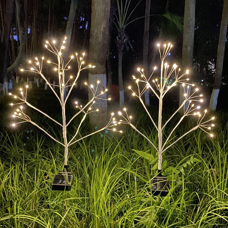 Outdoor Solar Christmas Tree String Lights