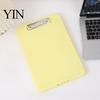 Professional Briefcase Organizer Plastic Storage Clipboard, Letter Size Slimcase Folder with Pen Holder, 200 Durable Paper Holder Sheet Capacity,