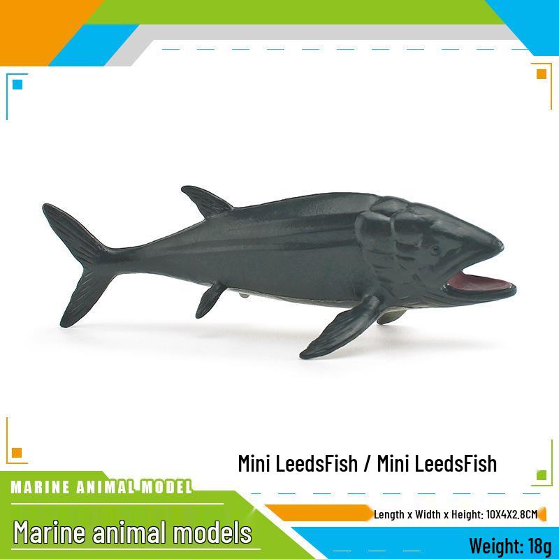 Marine Animal Models: Butterflyfish, Lionfish, Narwhal, Yellowfin Tuna, Saury Ornaments