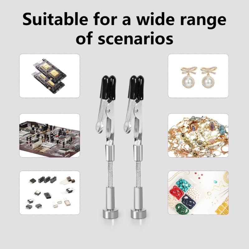 Fixing Clip Holder 105mm Adjustable for Soldering Station Automotive Electronic Welding Assistant Solder Third Hand Tool