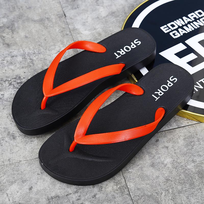 Trendy Summer Beach Flip-Flops: Couples' Non-Slip Bathroom and Sand Slippers