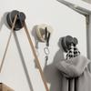Reusable Suction Cup Hooks Waterproof Bathroom clothes Robe Coat Towel Hanger Hook Kitchen Bathroom Organizer Hook Accessories
