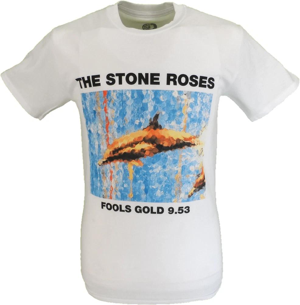 Unisexs Official Licensed The Stone Roses Fools Gold Shirt S