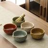 1set of Japanese matcha ceramic set, including kiln transformation matcha bowl, whisk, Hyakubon stand, matcha blender, gift