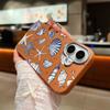 Starfish Printed Silicone Case For iPhone 16 Pro Max 14 15 Plus 13 12 Pro Max 11 Shockproof Leather Texture Soft TPU Phone Cover