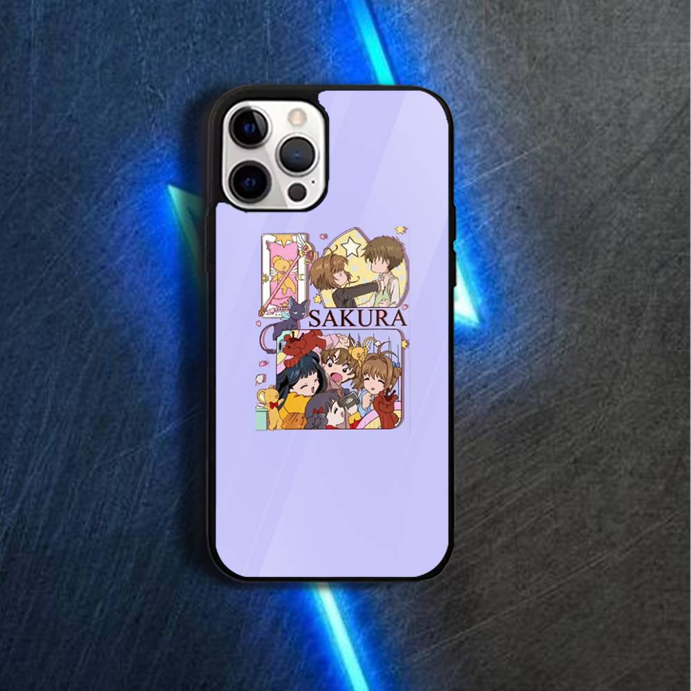 Cardcaptor-ES S-Sakura Phone Case For iPhone 17,16,15,14,13,12,11,Pro,Max,Plus,Mini,Magsafe,Magnetic Wireless Charging Case