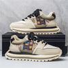 Men's Shoes Spring New Student Trend Versatile Breathable Thick-soled Wear-resistant Running Sports Casual Shoes Men's Dad Shoes