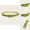 Summer Womens Fashion Belt With Animal Print And Alloy Closure For Office And Outings