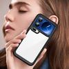 For Xiaomi 17 Pro Max Phone Case WANLONFENG XC Series TPU Acrylic Cover with Tempered Glass (Big Lens Hole)