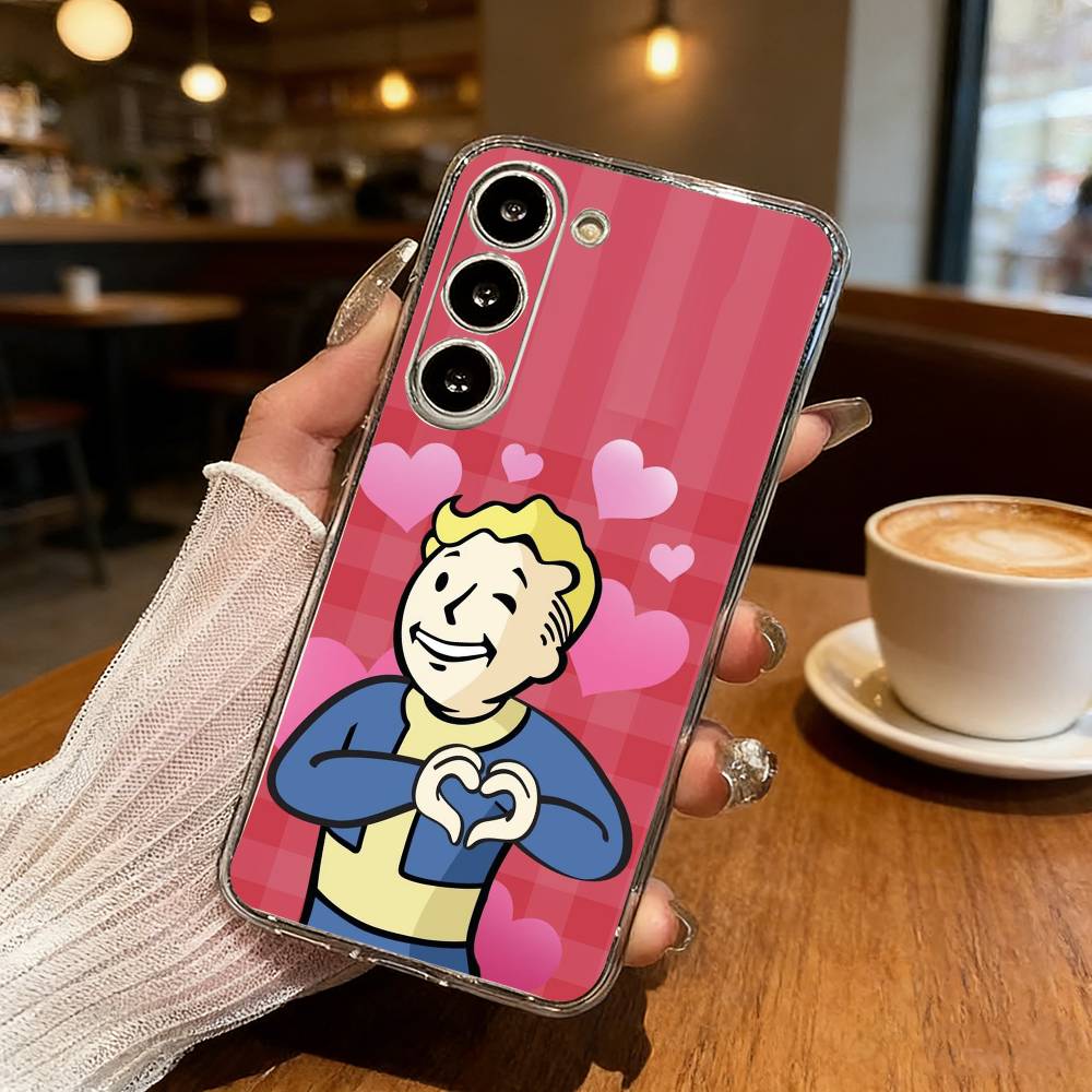Epc V-Vault B-Boy F-Fallout Phone Case For Samsung S25,S24,S21,S22,S23,S30,Ultra,S20,Plus,Fe,Lite Transparent Cover