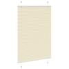 Cream Pleated Blind 95X100 Cm Fabric Width 94.4 Cm