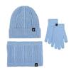 Knitted Hat, Scarf, and Gloves Set