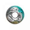 Pandora Curved Feather   Multicolor Murano Glass Silver Charm 792577c00