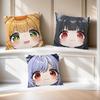 kawaii ZZZ Zenless Zone Zero chibi Ju Fufu Comfortable soft Pillow Case for Sofa Living Room Home office Decor Protective Covers