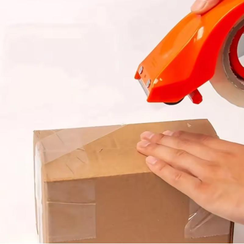 Plastic Box Sealing Tape Holder Packing Tape Machine Cutter Manual Packaging Wrapping Machine