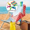 14pcs Random Color Windproof Chair Clips, Oversized Beach Towel Holders, Anti-Slip Clips. Suitable for Pool Lounge Chairs, Outdoor Use