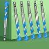 High Hardness Eccentric Drill Precisions Drilling 5/6/8/10/12mm Glass Tile Ceramic Punching Rock Triangles Drill Bit
