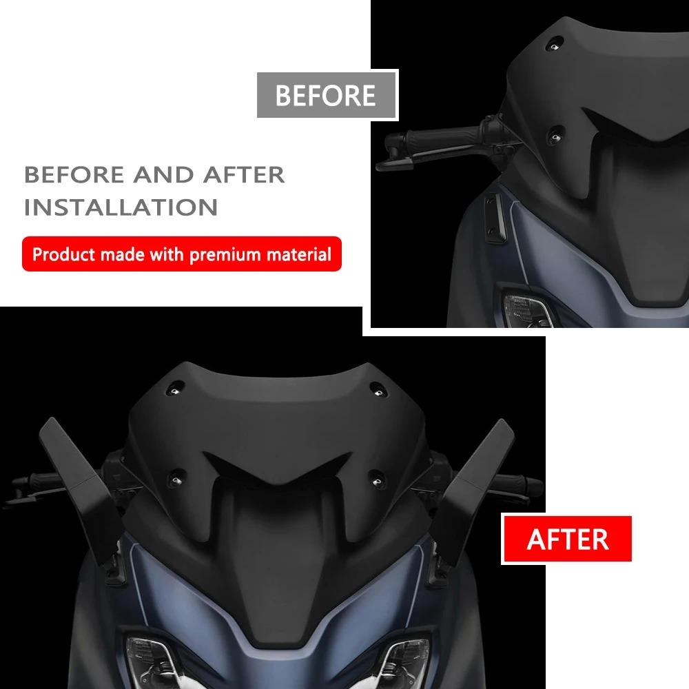 Stealth Wing Adjustable For Yamaha TMAX 530 2012-2019 T-MAX 500 2004-2012 T-MAX560 2020 Motor Accessories Sports Winglets Mirror