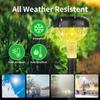 10 Packungen Solar-Außenleuchten, LED-Solarbetriebene Gartenleuchten, IP65 Wasserdichte Solar-Wegleuchten für Hof/Landschaft