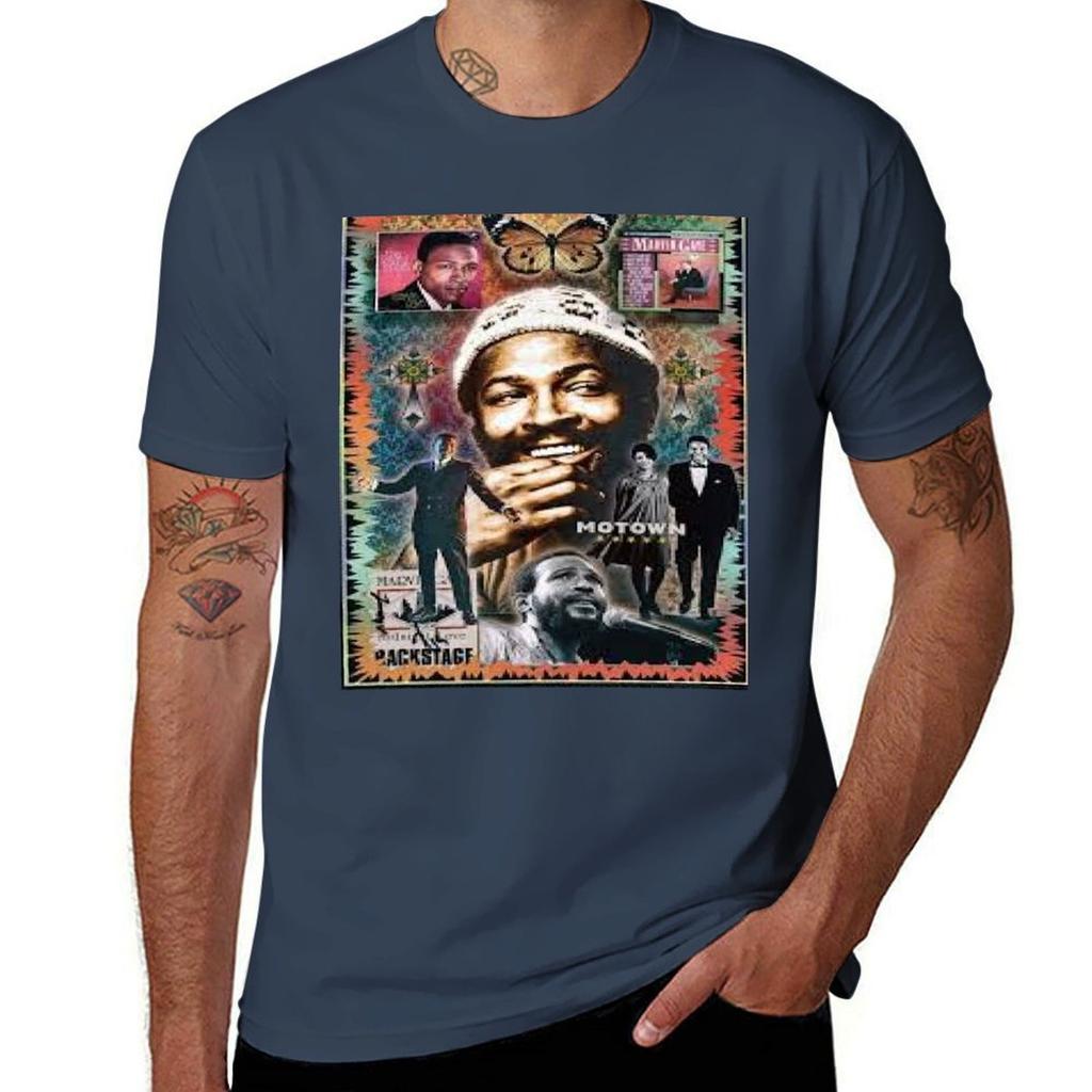 Stevie Wonder T-Shirt Übergröße Locker sitzendes T-Shirt