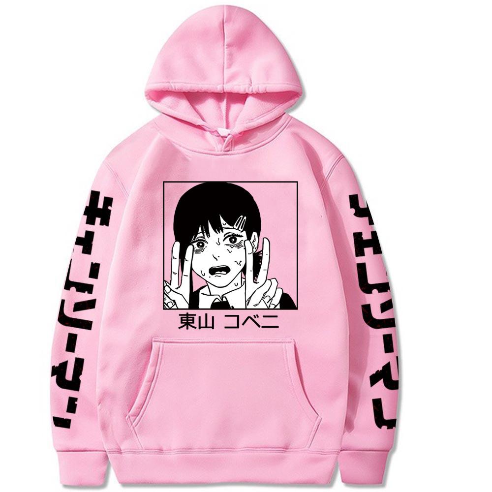 Chainsaw Man Hoodies Singer Graphic Printing Sweatshirts for Fans Casual Long Sleeve Men/Women Clothing Sudaderas Hoody