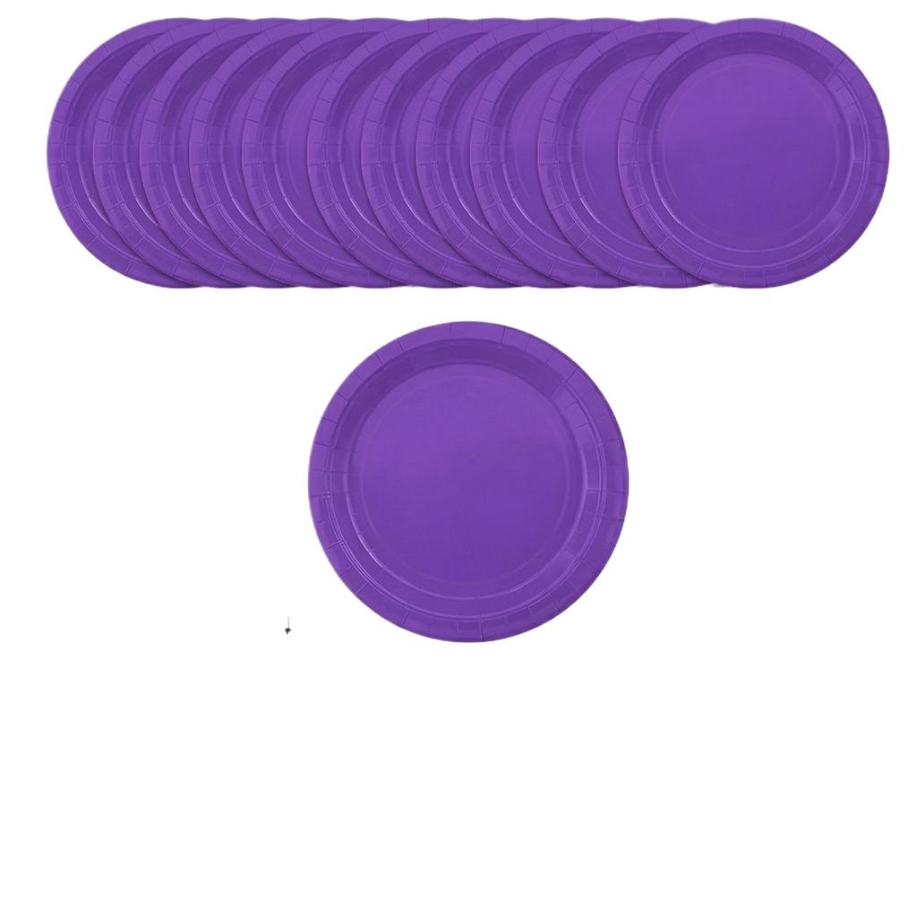 Dinner Plate Set  Paper Plate Children's Birthday Party Decoration Supplies