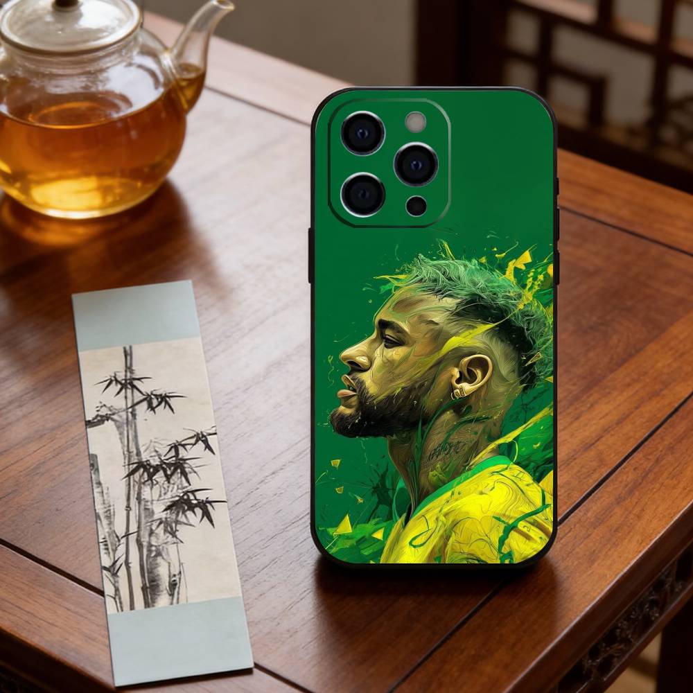 Football Player Neymar Phone Case Silicone Soft For IPhone 17 16 15 14 13 12 11 X XR Plus Pro Max Plus