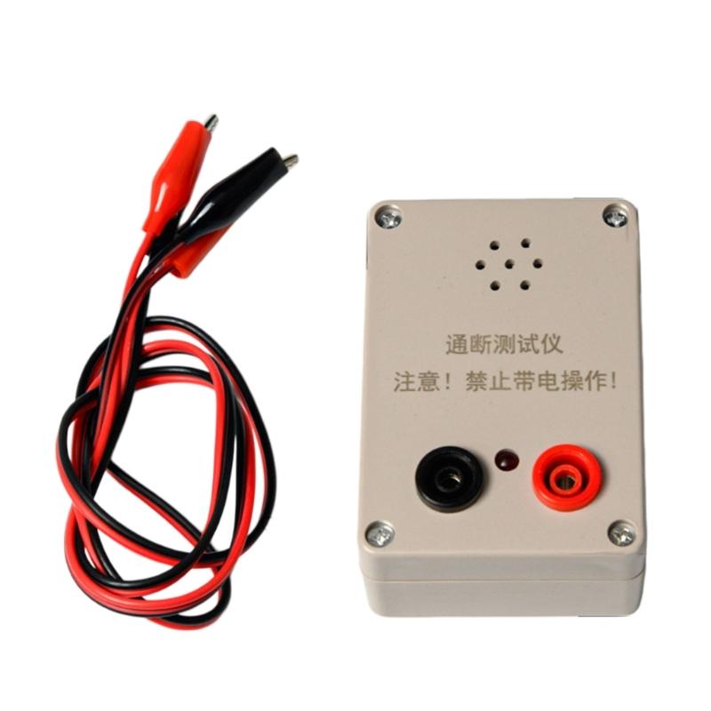 Plastic 20mA Circuit Tester Tool With Audible Alarm And Visual Indicators For Electrical Diagnostics Quick Fault Finding