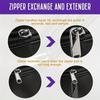 Versatile Zipper Pull Replacements | Simple Installation, Long-lasting | 1.5" X 0.5" - Mixed Colors, Ideal for Suitcases, Coats & Beyond