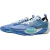 Li Ning YOUNG All City 12 V2 Slip Resistant Low Top Basketball Shoes Teal Blue Teenagers YKBV048-1