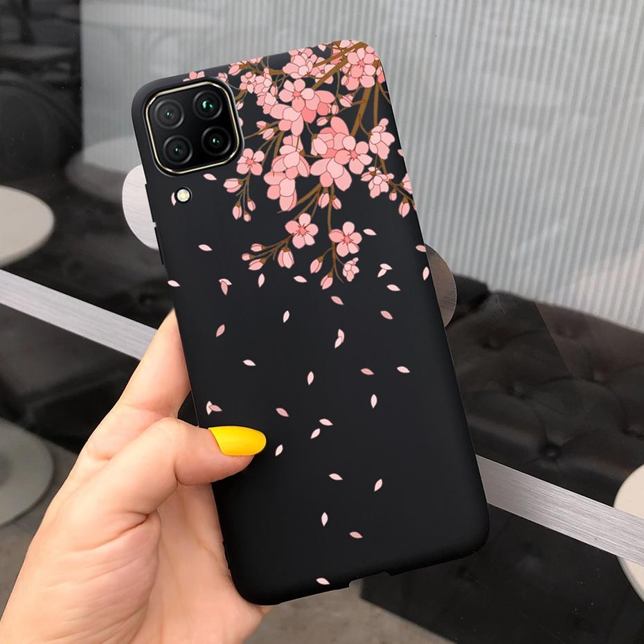 For Huawei P40 Lite Case Silicone Cute Cover Cases For Huawei P40 Lite E Cover Fundas P40Lite P 40 P40 Lite E TPU Coque Bumper