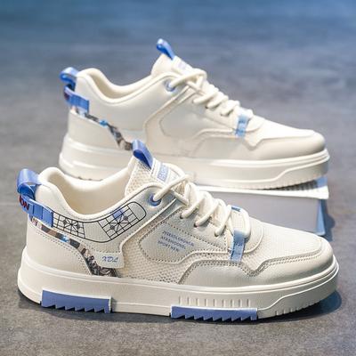 Men's Shoes Summer Breathable Deodorant Thin Mesh Mesh Shoes with Casual Board Shoes Men's Heightening Sports Small White Tide Shoes