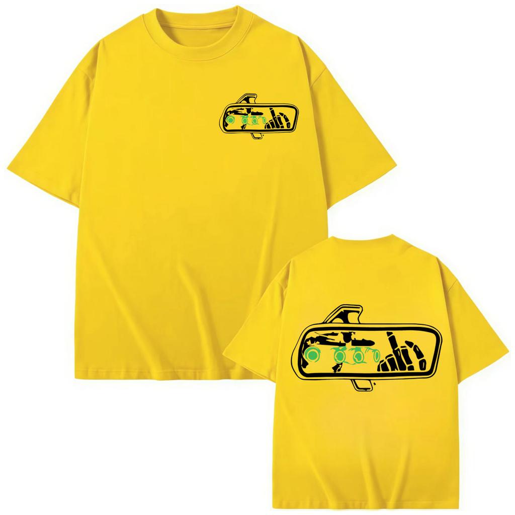 Forward Observations Group Double Sided Print T-shirt Men Women High Street Fashion Trend T-shirts Summer Loose T Shirt