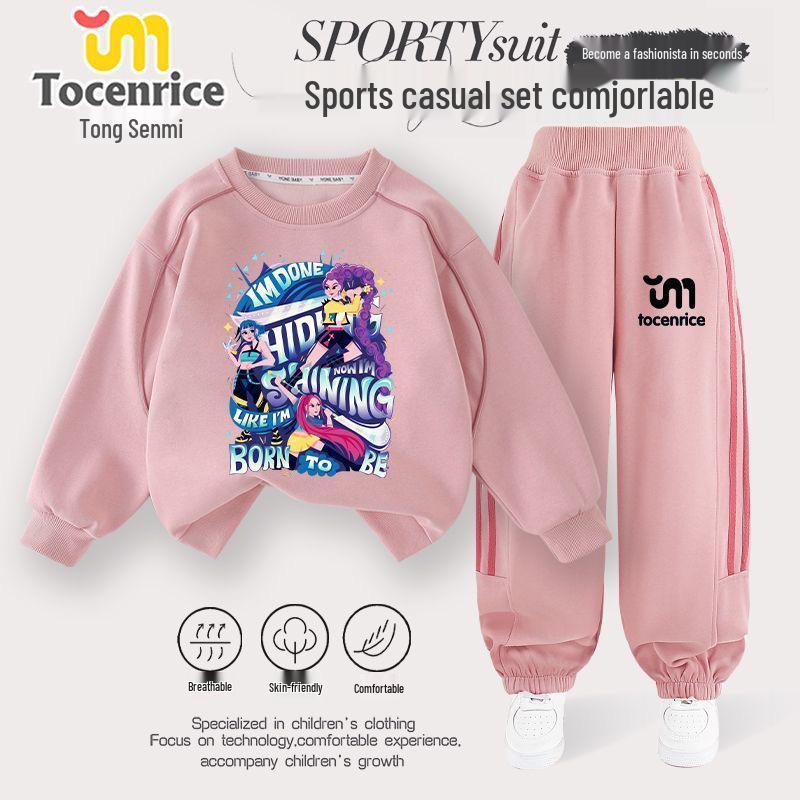 Demon Hunter Kpop Kids Hoodie - New Autumn Arrival for Boys & Girls