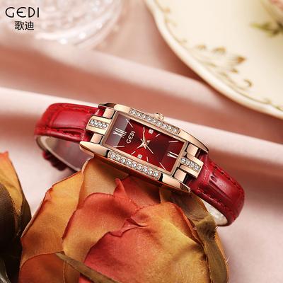 Light Luxury Gypsy Women'S Watch Niche Fashion Square Student Watch Waterproof Quartz Women'S Watch