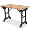 Day and Night - Day and Night Dining Table Solid Fir Wood Surface 122x65x82 Cm