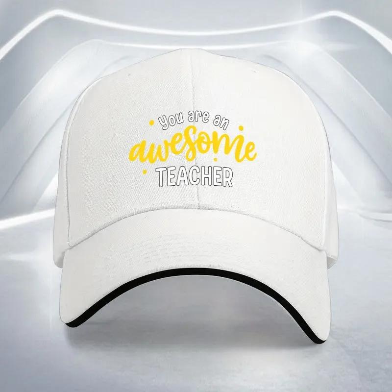 You Are An Awesome Teacher Baseball Cap Polyester Adjustable Sport Outdoor Hat