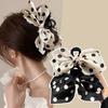 1/2 Set Farbe Punkt Hai-Klammer Mehrschichtige Schleife Haarspange Elegant Mode Temperament Mädchen Haarspange Kopfschmuck