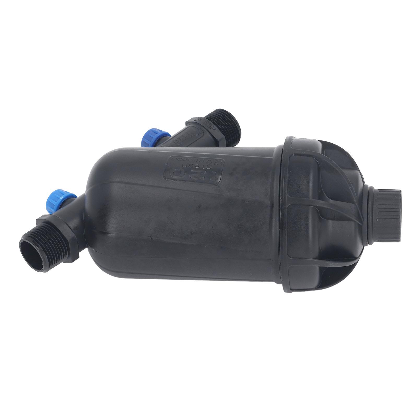 

Sprinkler Drip Irrigation Filter Plastic Y Water Filter Strainer for Greenhouse Agricultural Gardening 1in Male Disc