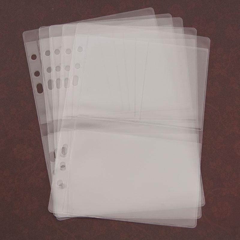 24TE Cutting Dies Inner Pages 5 Sheets Refillable Notebook for Shell Smooth Surface