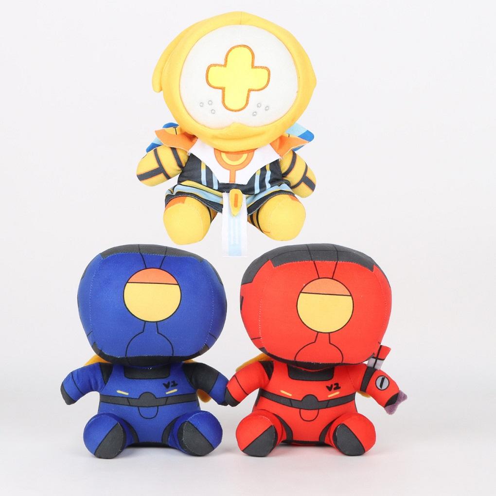 V1 Robot Plush Toy Game Character Stuffed Doll Soft Cuddly Figure Birthday Gift For Fans