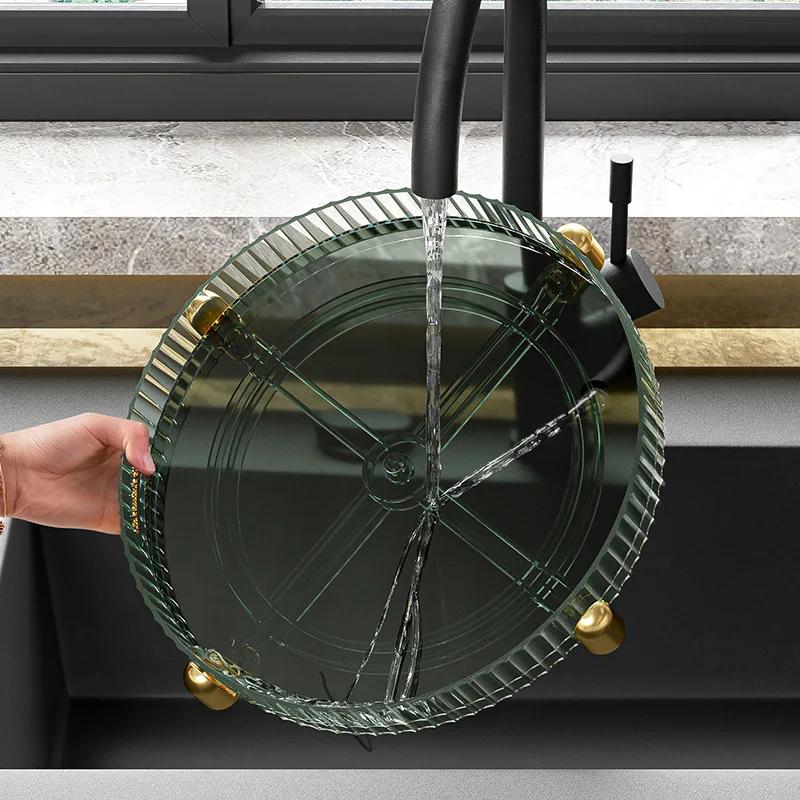 360 Rotating Tempero Armazenamento Rack Multifuncional Despensa Gabinete Giratório para Cosméticos Acessórios de Cozinha Organizador Bandeja