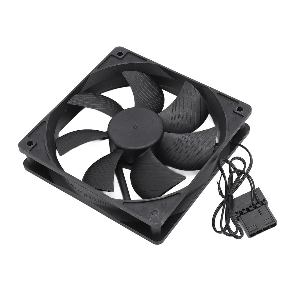 Computer Case Fans 120x120x25mm High Accuracy Dual Ball Bearing PC Exhaust Cooling Fan 3000RPM 2pin Case Cooler Fan