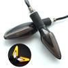 2Pcs Motorbike Dynamic LED Lamp Scooter Accessories Motorcycle 12V IP68 Turn Signals Flowing LED Tail Light Dual Colors