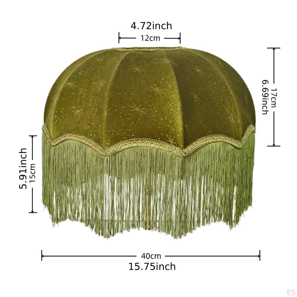 Lamp Shade Lampshade with Tassels Desk Home Decor Pendant Light for Dining Room Apartment