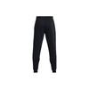 Under Armour Rival Fleece Joggers With Logo Drawstring Men Bottoms Black 1379867-001