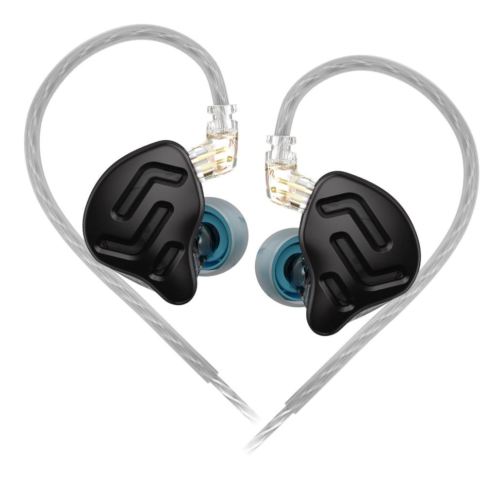 Yinyoo KZ ZNA Hybrid HIFI Earphone Equipped with 12mm Compound Dynamic 30095 Balanced Armature Upgraded High Purity Cable Design Noise Canceling
