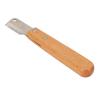 Dog Stripping Knife Wooded Handle Remove Floating Hair Comfortable Professional Pet Grooming Tool