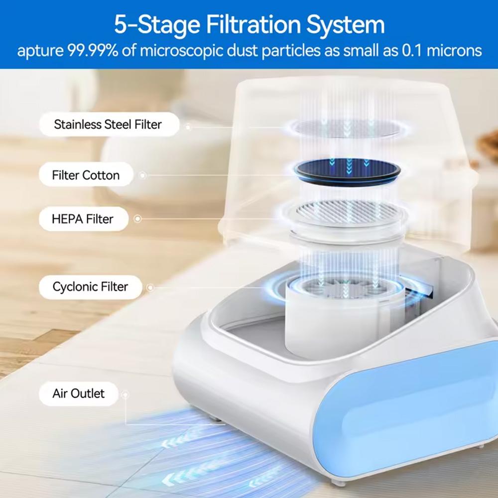 שואב טיפוח לחיות מחמד INSE P30, עם מיכל אבק גדול בנפח 4.5 ליטר, רעש נמוך במיוחד לכלבים, חתולים